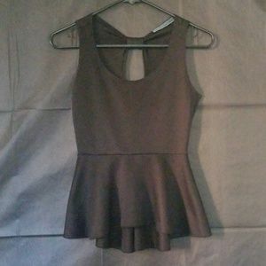 Black Sleeveless Blouse
